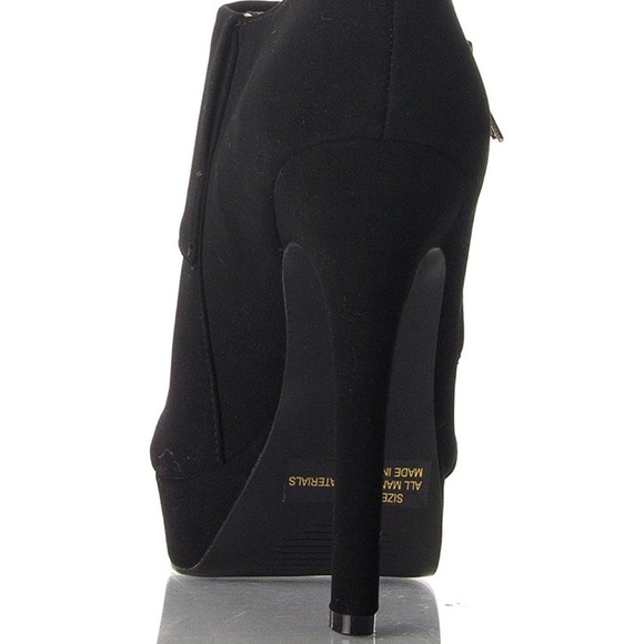 Peep toe bootie platform - Picture 3 of 8